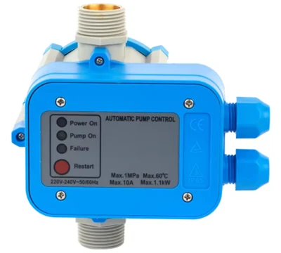 Automatinis siurblio valdymas Presscontrol Reset Elektroninis slėgio jungiklio valdymas 220v Vandens siurbliui vandens siurblys
